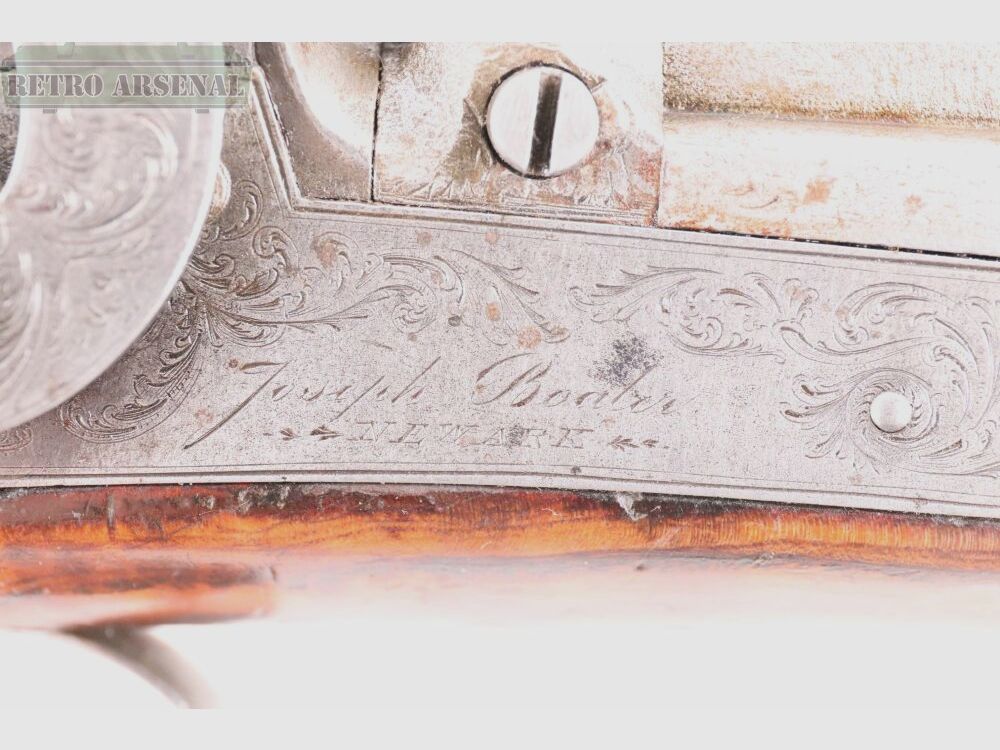 Joseph Boaler Newark muzzle-loading pistol