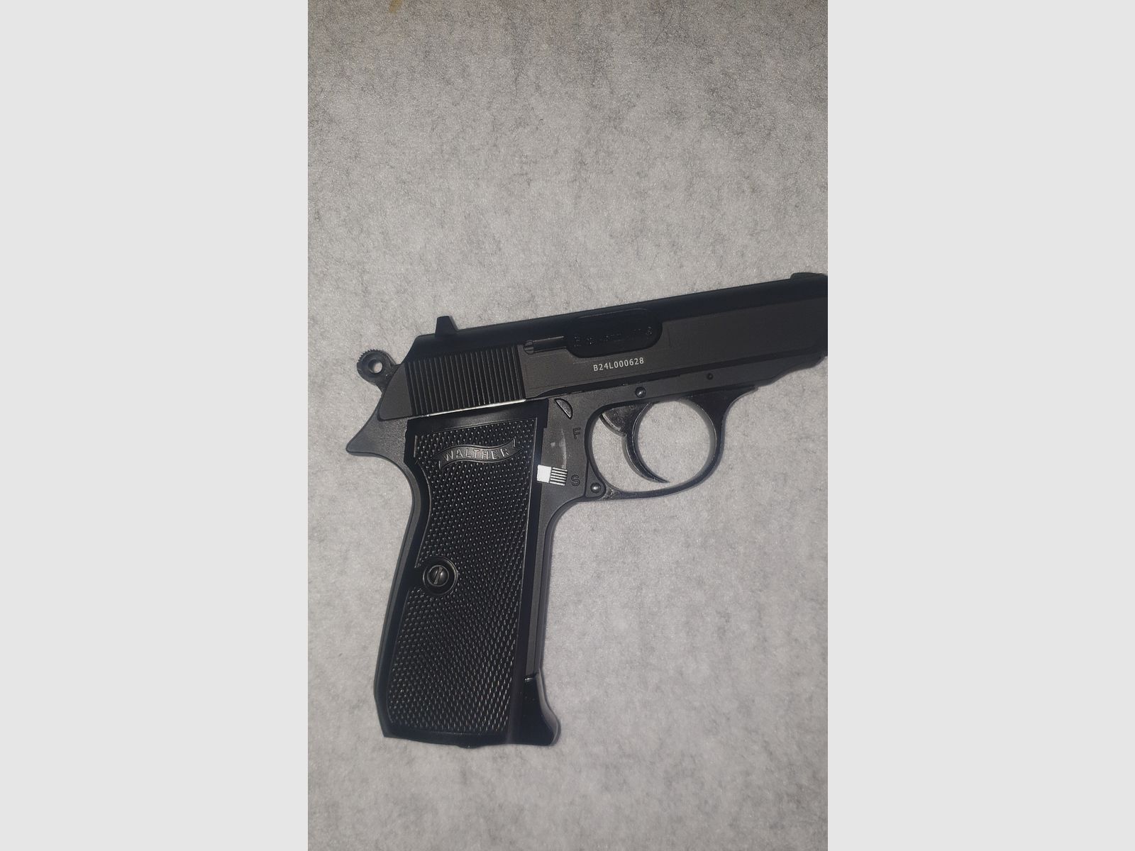 Walther PPK/S CO2-pistool met blowback 4,5 mm BB