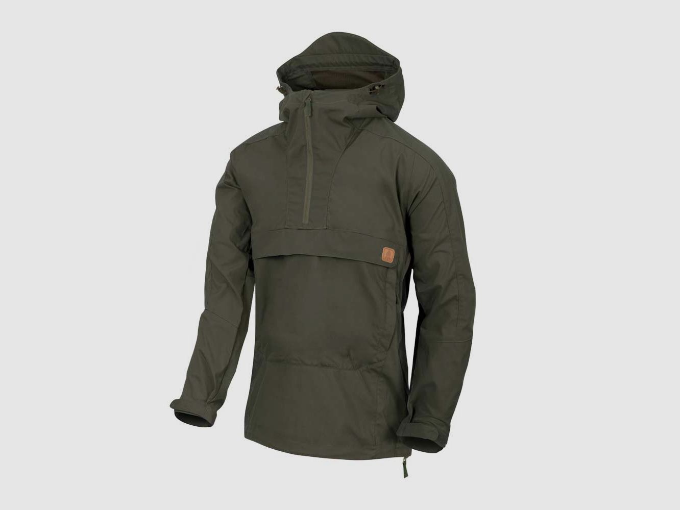 HELIKON-TEX WOODSMAN BUSHCRAFT ANORAK TAIGA GREEN