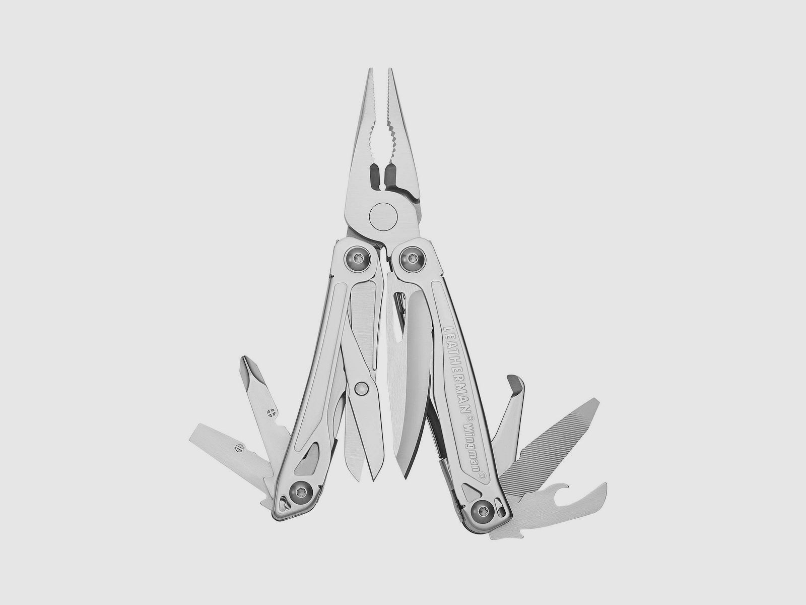 Leatherman WINGMAN Stainless, Nylon Holster, Schwarz, M
