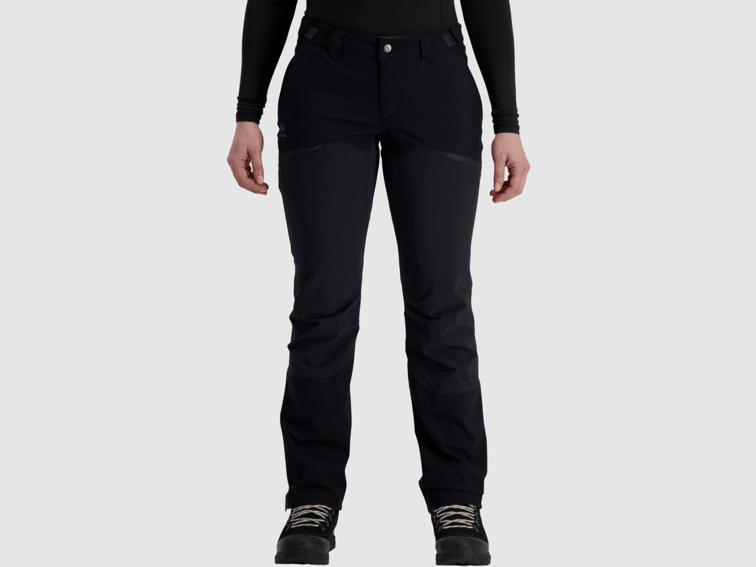 Alaska 1795 Freedom Stretch Pantaloni Donna Nero Grigio XS