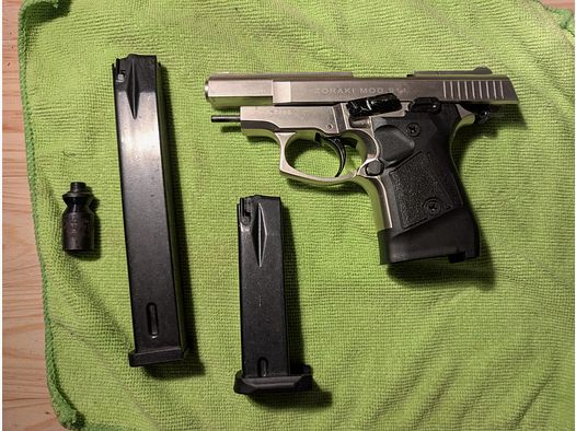 Zoraki Mod. 914 9mm P.A.K. PTB 922 inkl. Holster und 2 Magazine