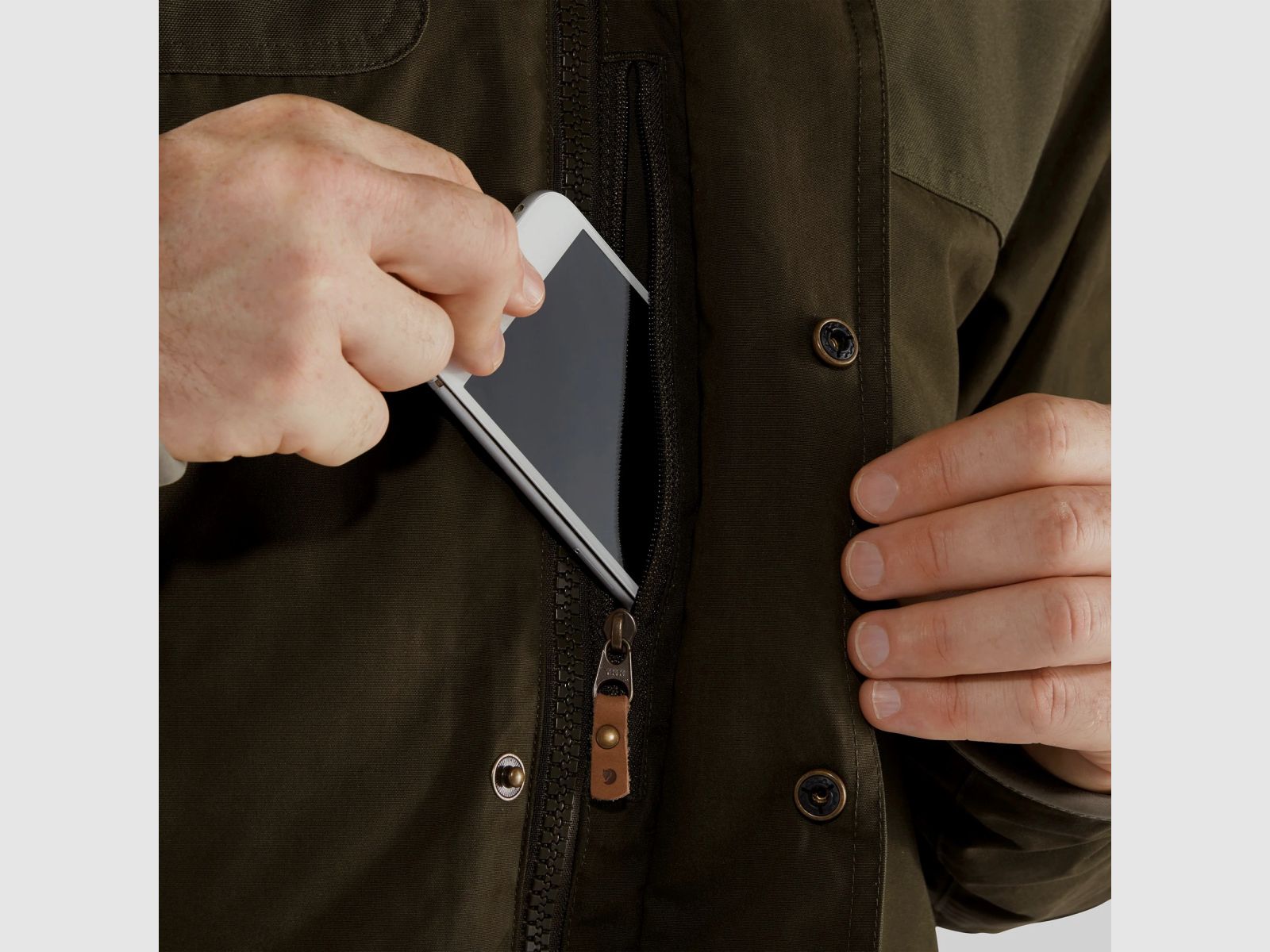 FJÄLLRÄVEN Sörmland Giacca Imbottita M Verde Oliva Scuro