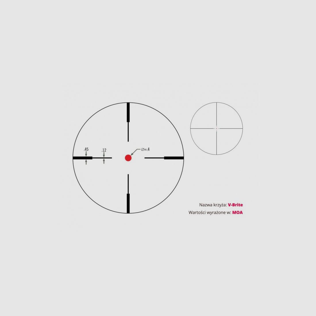 Luneta celownicza Vortex Crossfire II 6-18x44 1'' AO V-Brite, zdjęcie 2 z 3