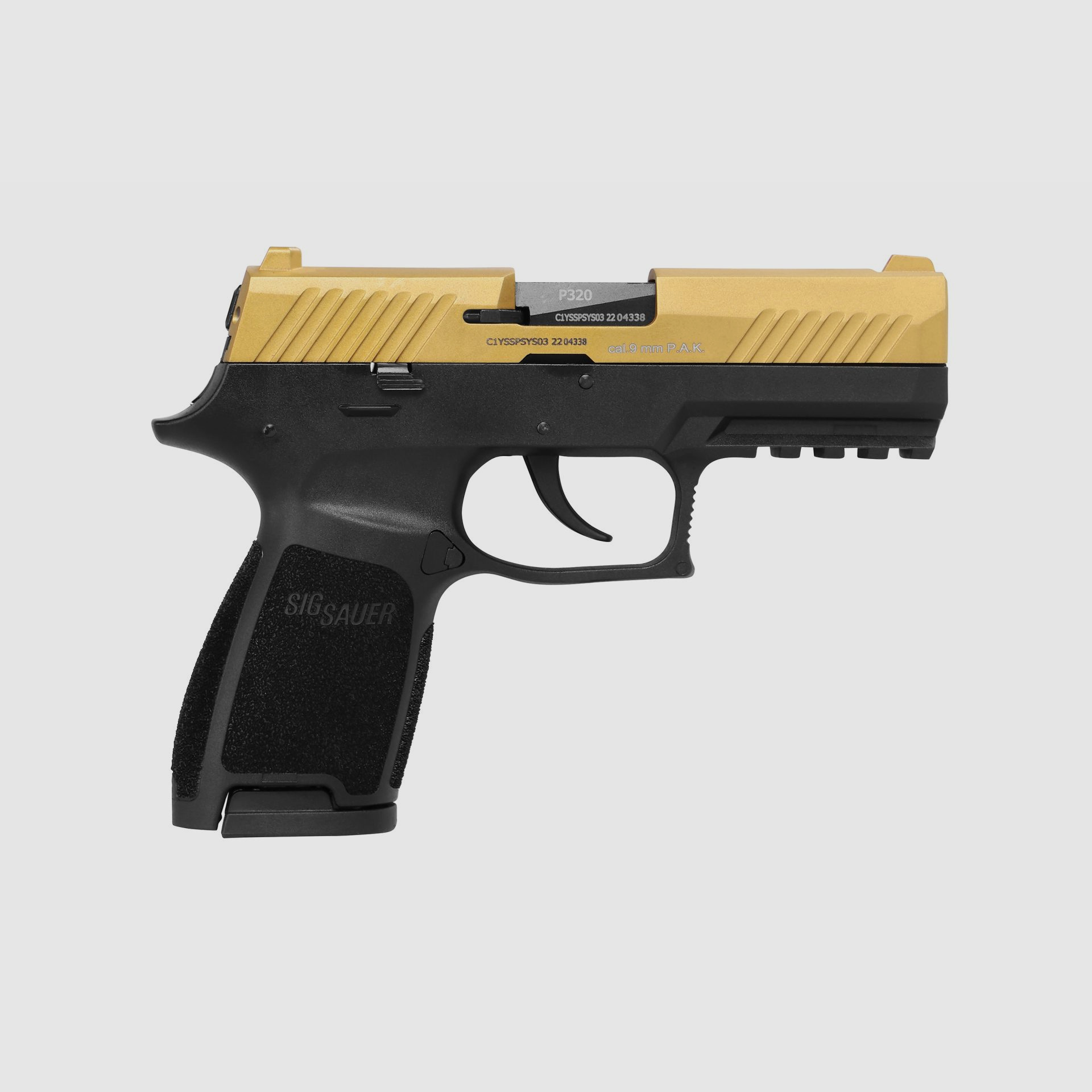 SIG-Sauer P320 gold