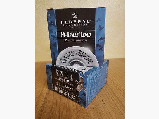 FEDERAL MUNITIONEN CLASSIC HI-BRASS LADUNG Kal. 12