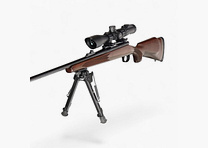 UTG Super Duty Bipod, Quick Detach, 8.0"-12.8" Center Height