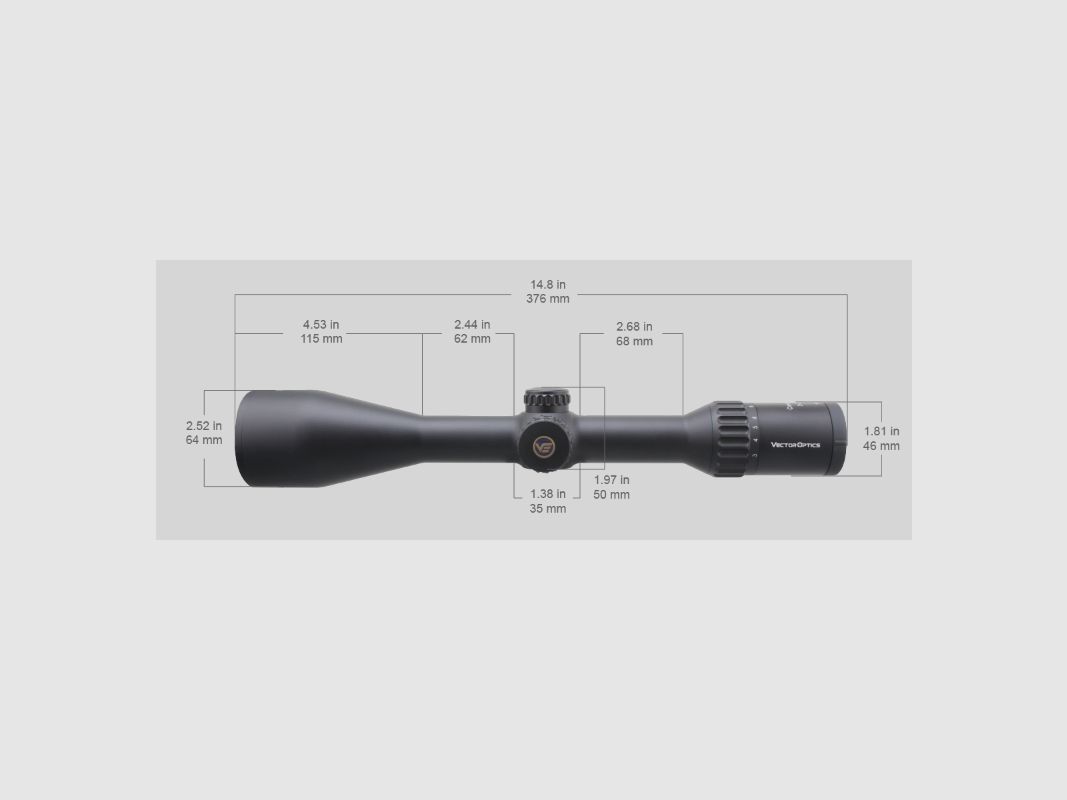 Continental x8 3-24x56 SFP ED VECTOR, immagine 13 di 15