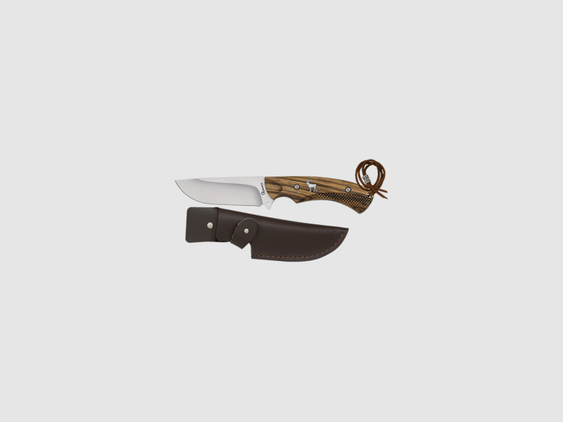 32798 – ALBAINOX HUNTING KNIFE DEER. SHEATH PIE