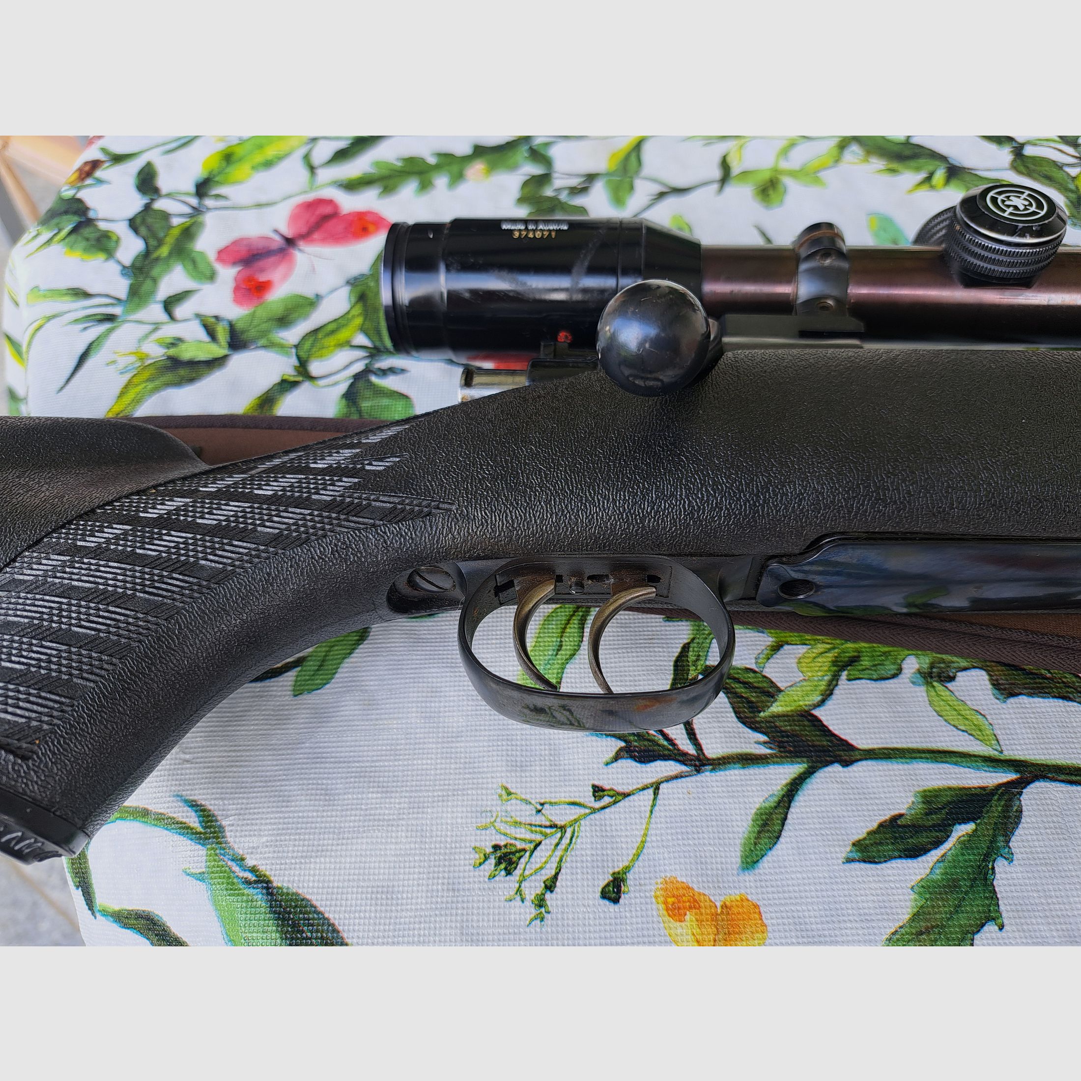 Mauser de chasse 8 x 57 IS métrique avec lunette de visée Helia S 8 x 56 Kahles Vienne ainsi que sangle de transport