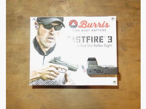Point rouge BURRIS Fastfire III 3 moa avec montage picatinny