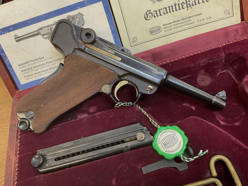 Pistole Mauser Parabellum Kaiserreich Russland 70Jahre im Kaliber 9mmLuger SNR 006 von 250 Stück