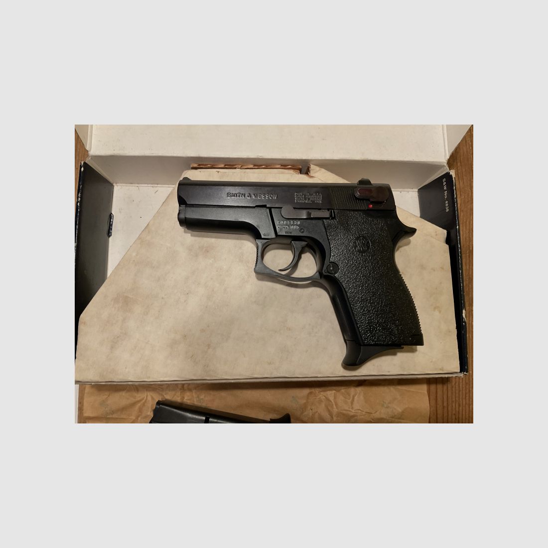 Pistole Smith &Wesson Mod.469 im Kaliber 9mmLuger 9x19 SNR TAB5136