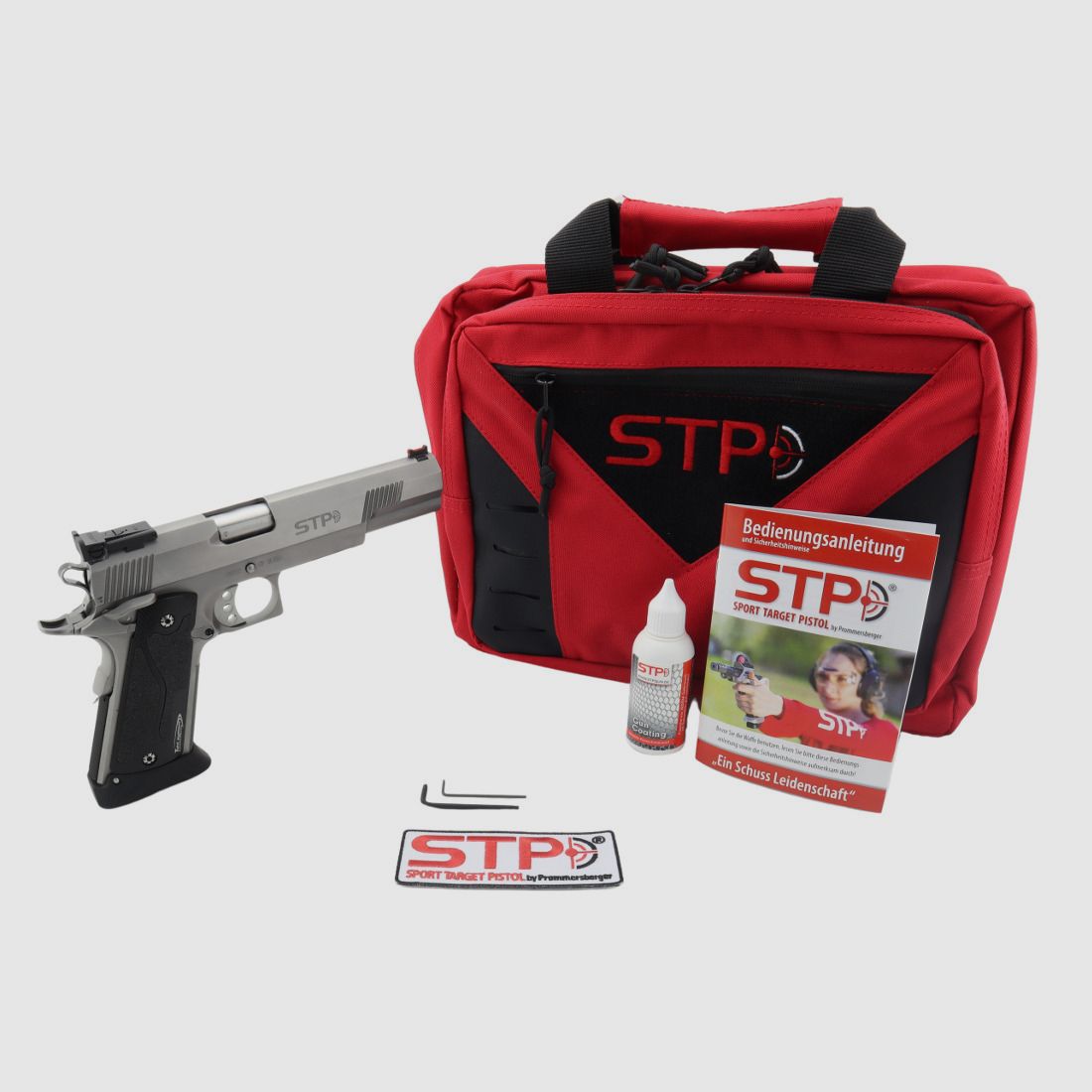  STP Perfect Classic Silver Kal.: 9mm Luger  1911 Sportpistole