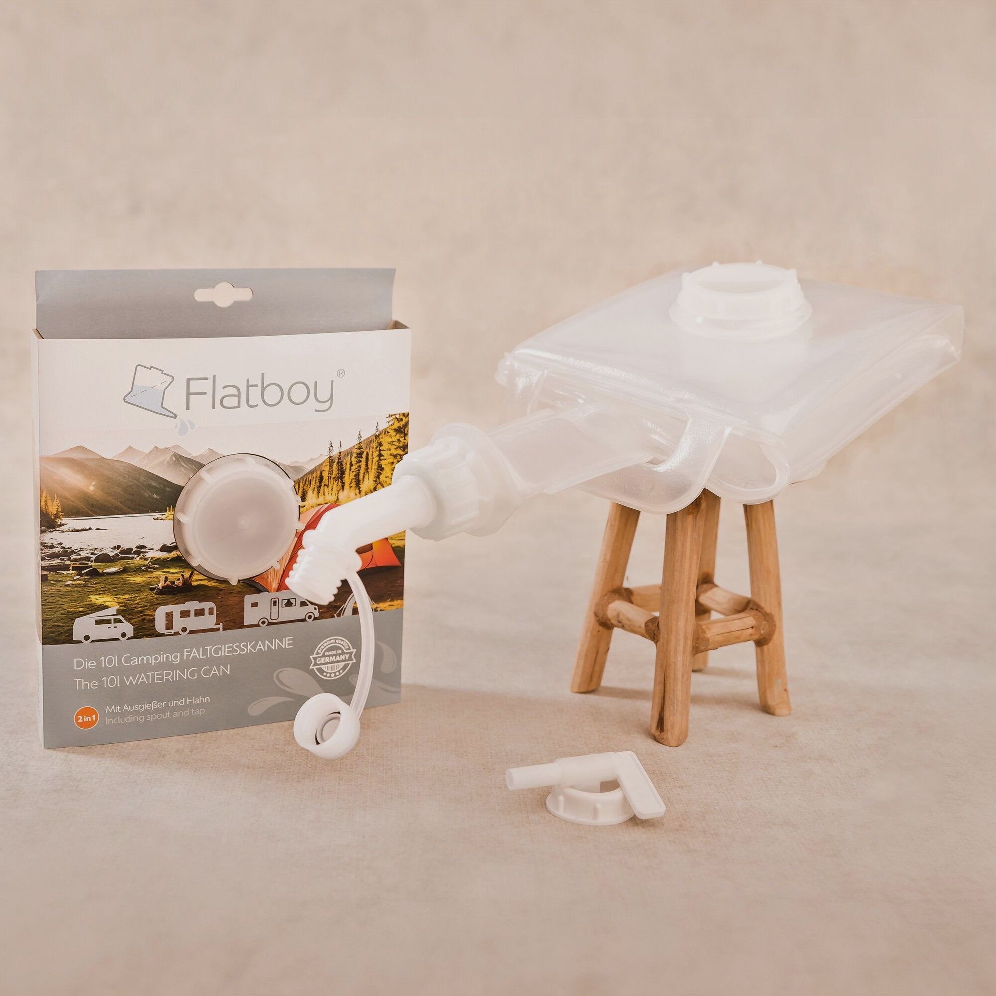 Vouwgieter Flatboy 10 l, afbeelding 1 van 3