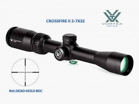 VORTEX CROSSFIRE II 2-7X32 ret.DEAD HOLD 2A BDC CFR-2701I