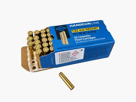 Amunicja PRVI Partizan kal. 7.62 Nagant - 6,35g FPJ / 98 gr