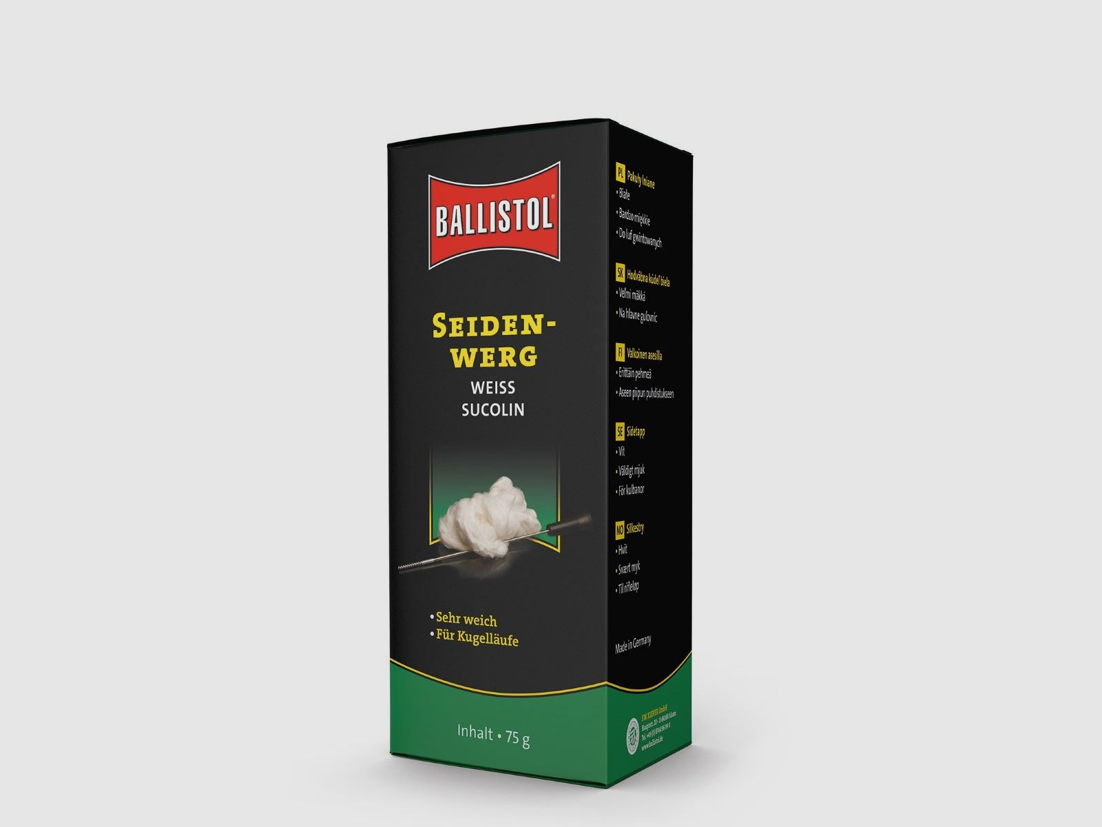 Ballistol Sucol Waffenwerg Seide