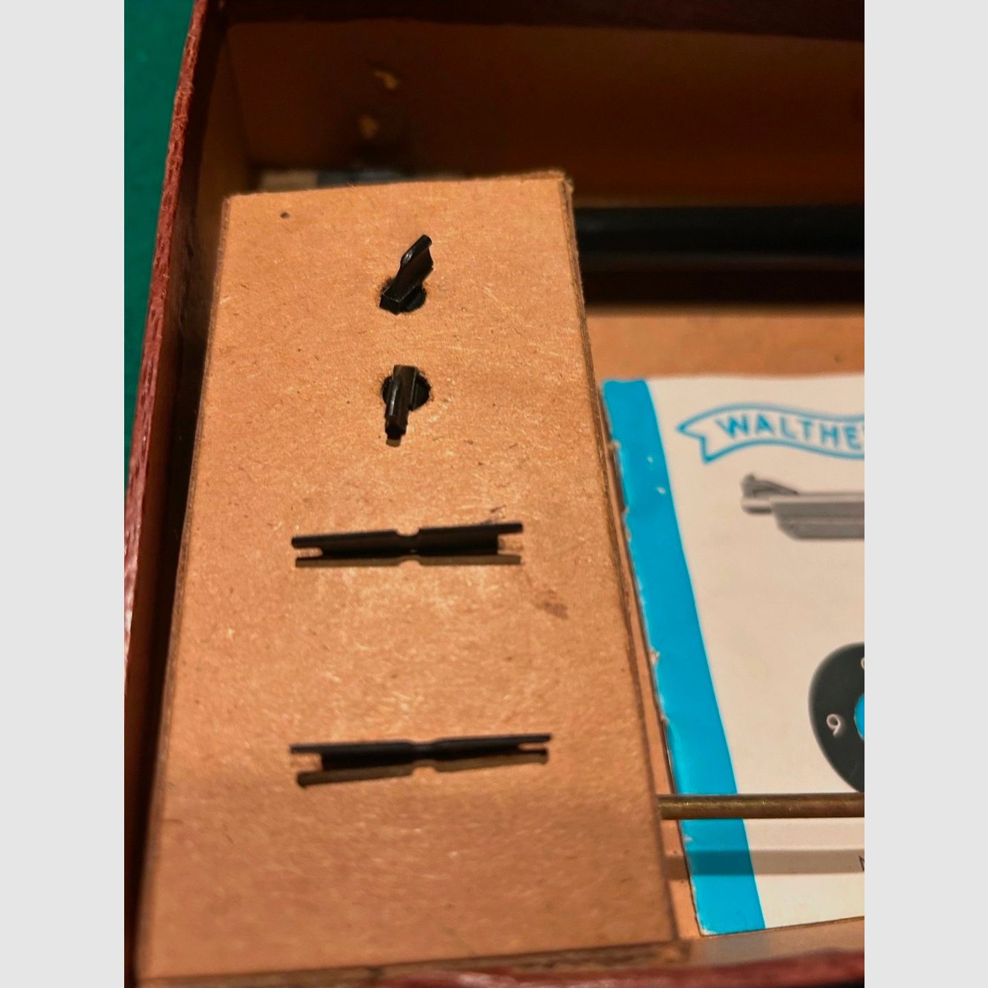 Walther LP53 air pistol in original packaging from 1958