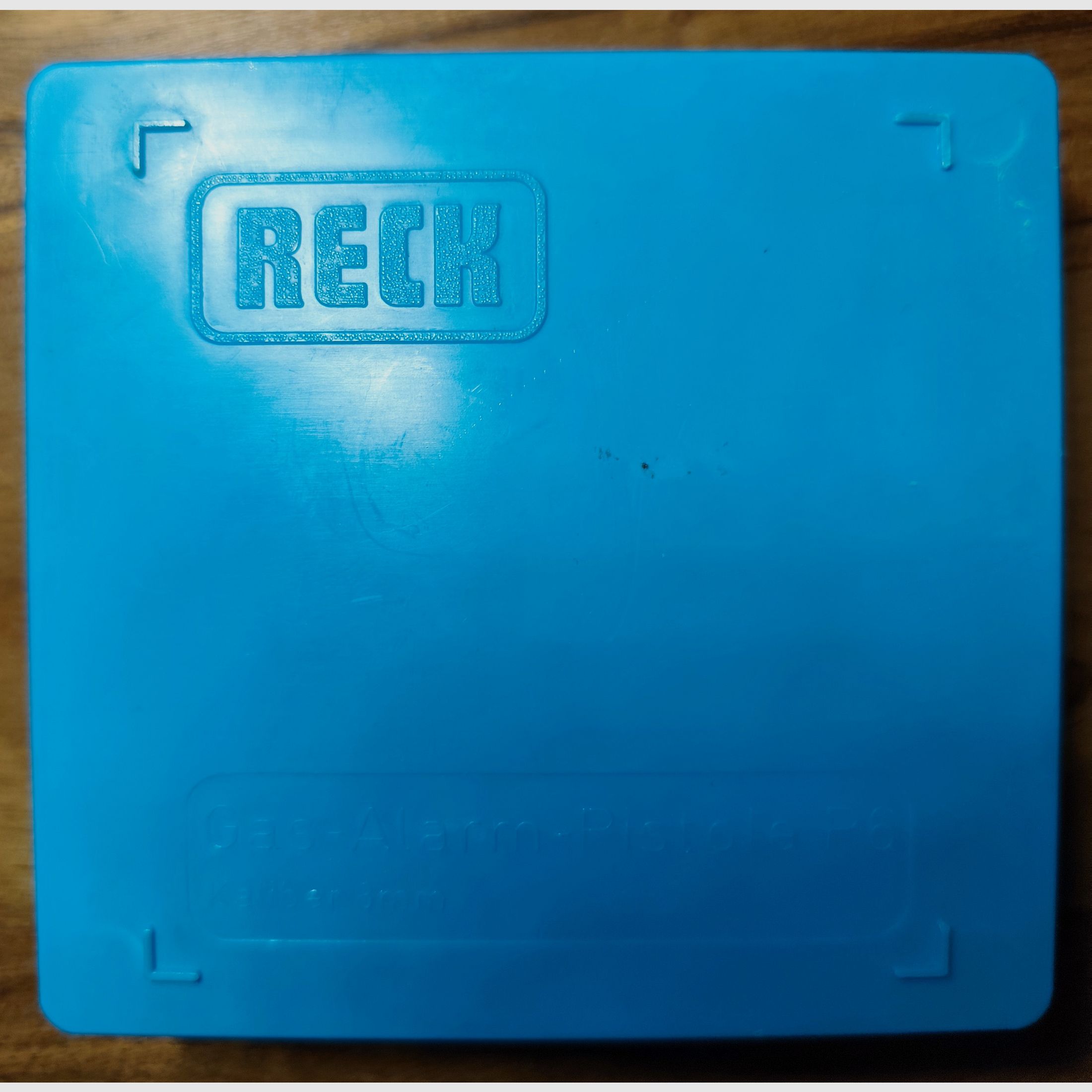 Reck P 6 S caliber 8mm old PTB 78 collector's pistol +10 shots CS gas from Umarex