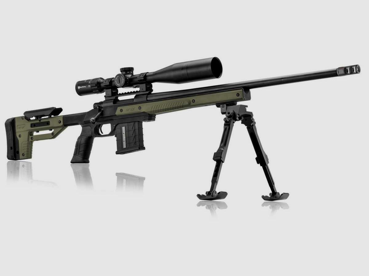 Pack Repetierbüchse Howa Schaft ORYX und Zielfernrohr Nikko Stirling Diamond 6-24x50 - Büchse allein 6.5 Cr, Bild 1 von 6