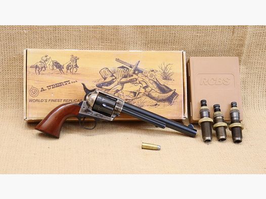 Hege-Uberti 1873 Cattleman, 7,5 Zoll, inkl. Matritzen-Satz .38-40WCF