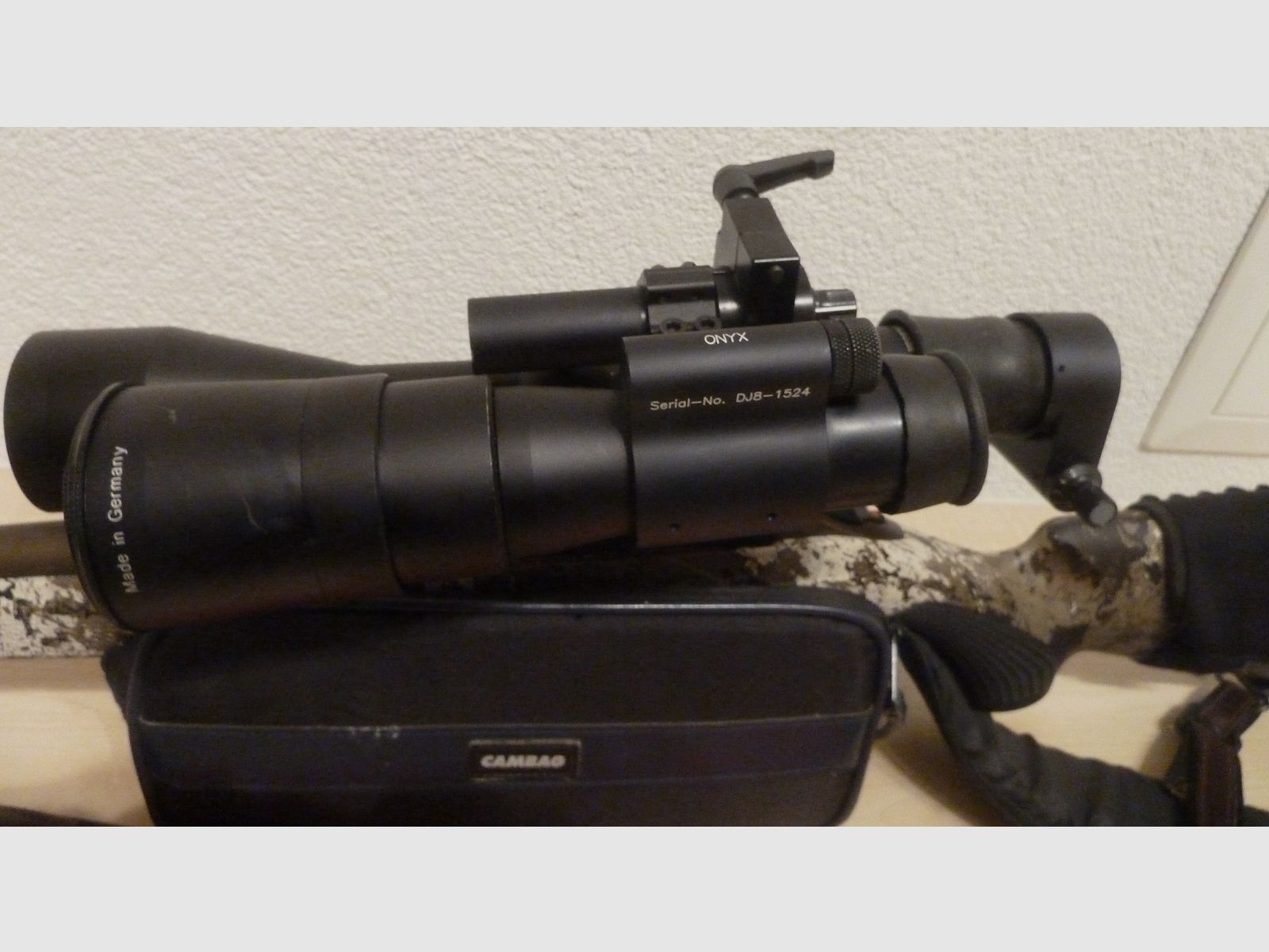 Jahnke appareil de vision nocturne DJ-8 Onyx tube d'image haute performance 7,5x56 en excellent état