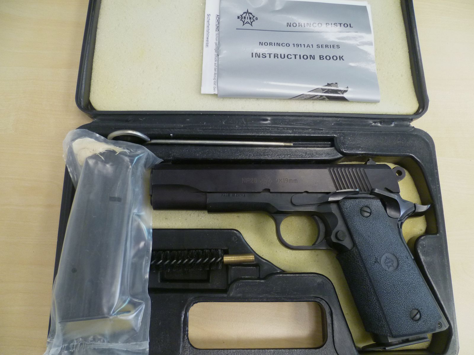Pistole Norinco NP 28 - 9 mm Luger  1911er Nachbau