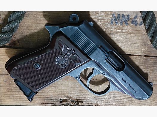 ⚠️SELTEN!⚠️ Schreckschuss Pistole PERFECTA "El Alamein" 8 mm P.A.K (PTB 196/2)