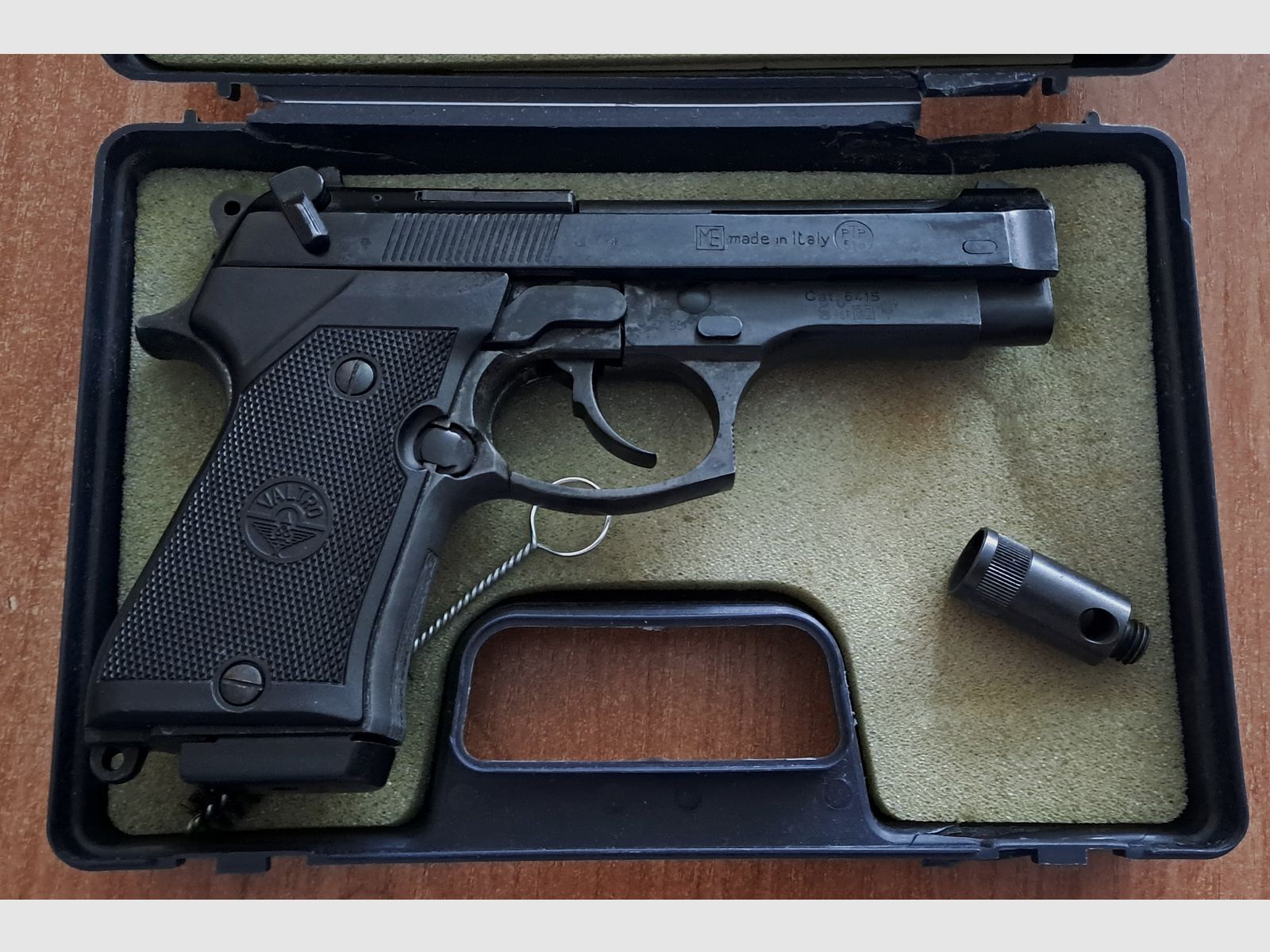 Valtro Mod.98 Civil cal. 9 mm blank in PTB 518 with accessories!