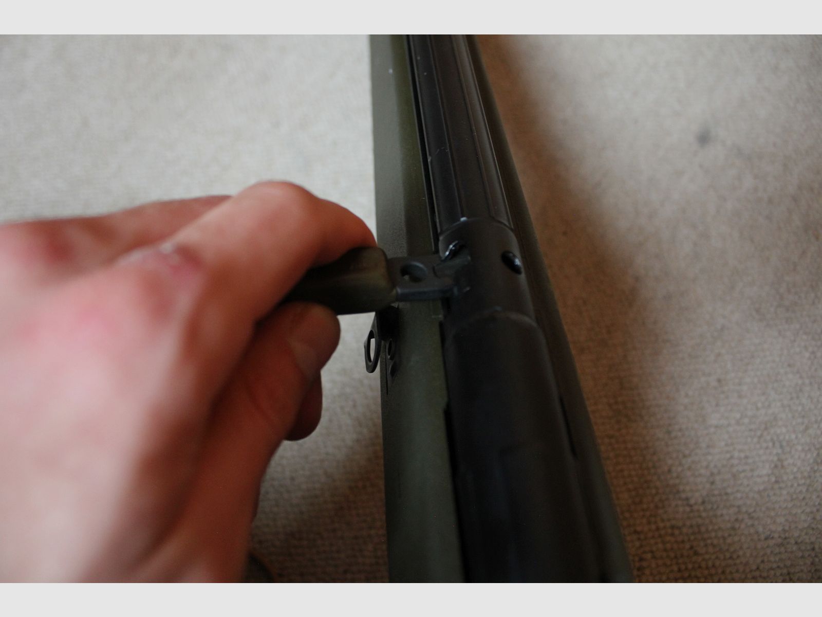 H&K Co2 G3 od Umarex / VFC wersja G3A4 z oryginalnym uchwytem G3, dźwignią ładowania, kolbą i trapezowym osłoną rękojeści // GBB 6mm BB / Vega Force Company