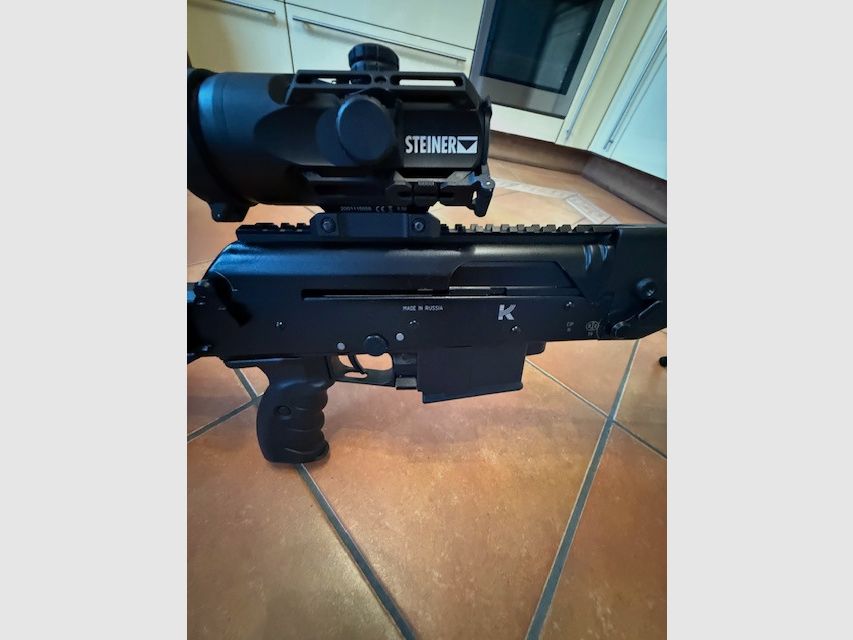 Izhmash Saiga Kalashnikov SR1 – .223 Rem. – Incl. Steiner S432 optics – Top condition RARITY