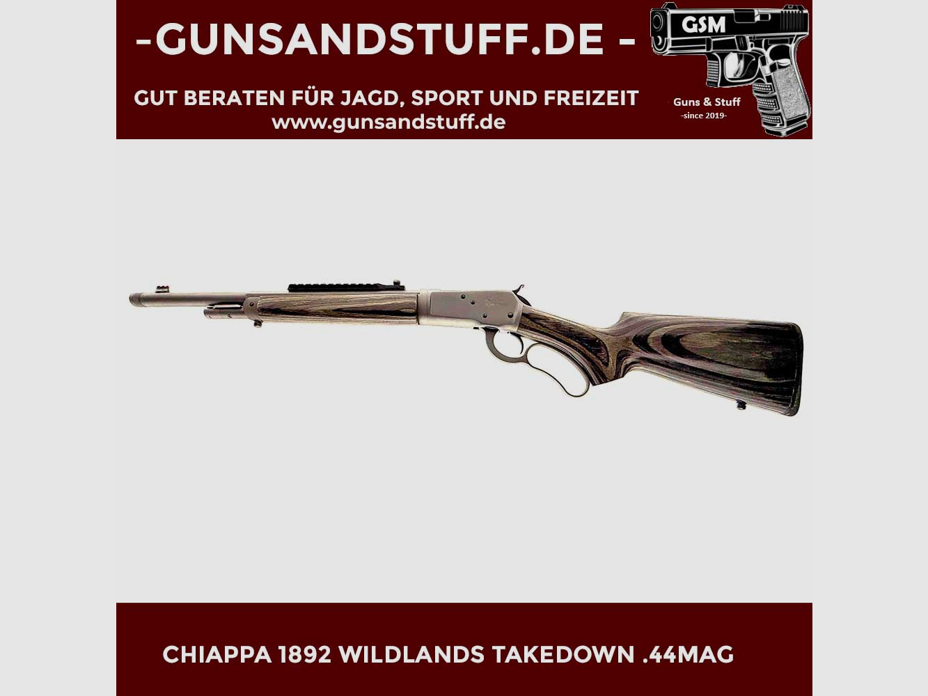 CHIAPPA 1892 WILDLANDS TAKEDOWN .44MAGNUM