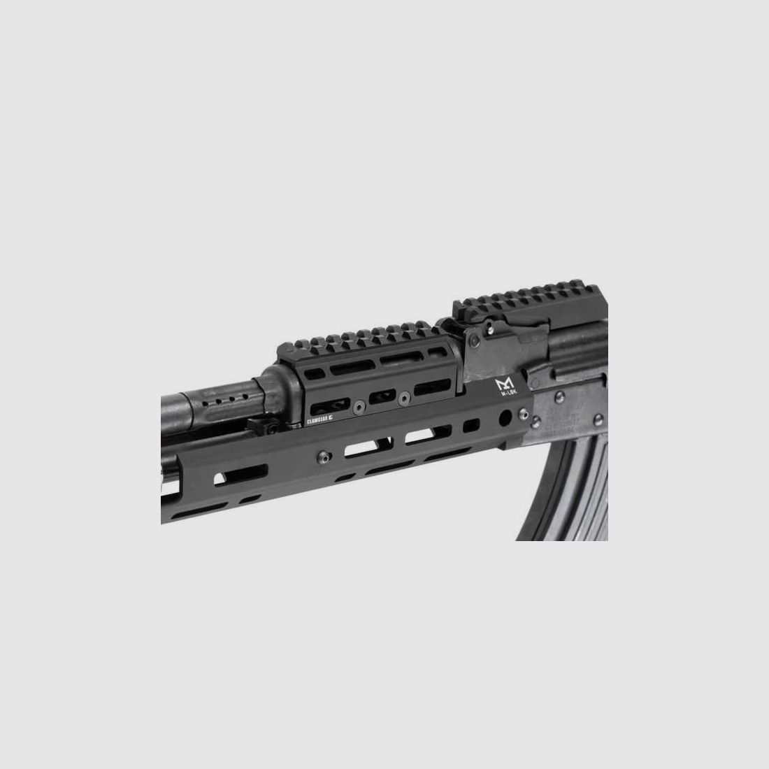 Clawgear AK47 Gas Tube Cover Abdeckung mit Picatinny