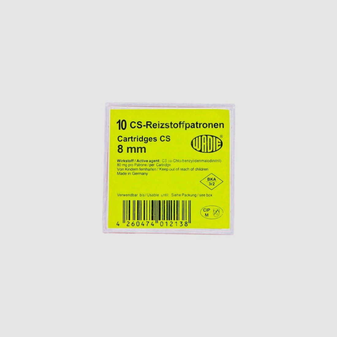 WADIE Gaspatronen 8 mm Knall