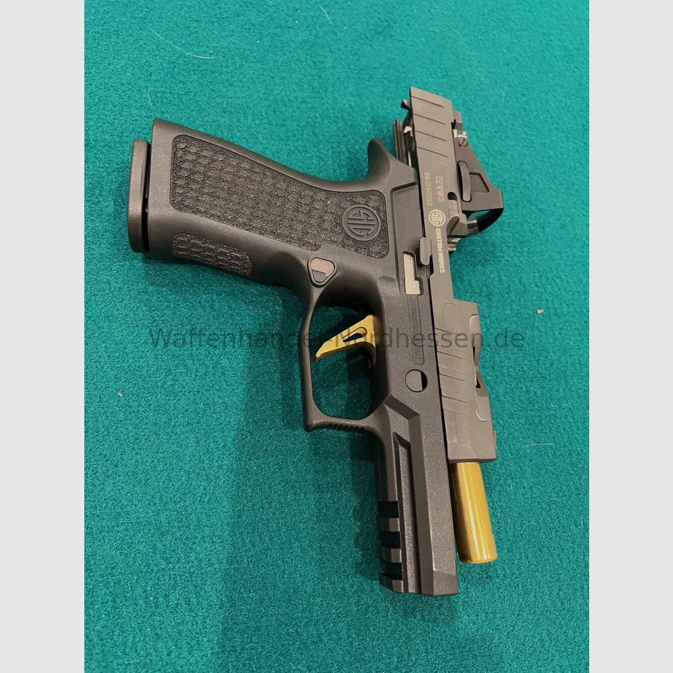 SIG Sauer P320 X-Carry Spectre Gold + Red Dot + Holster