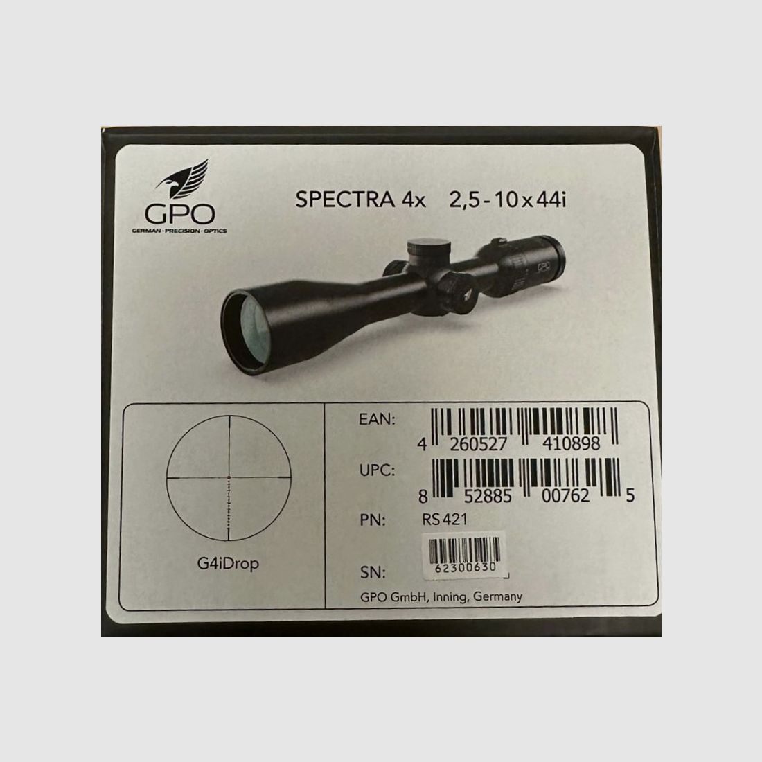 CZ 457 LRP in .22 lr  Black Threaded 20"  mit GPO Spectra 2,5-10x44i