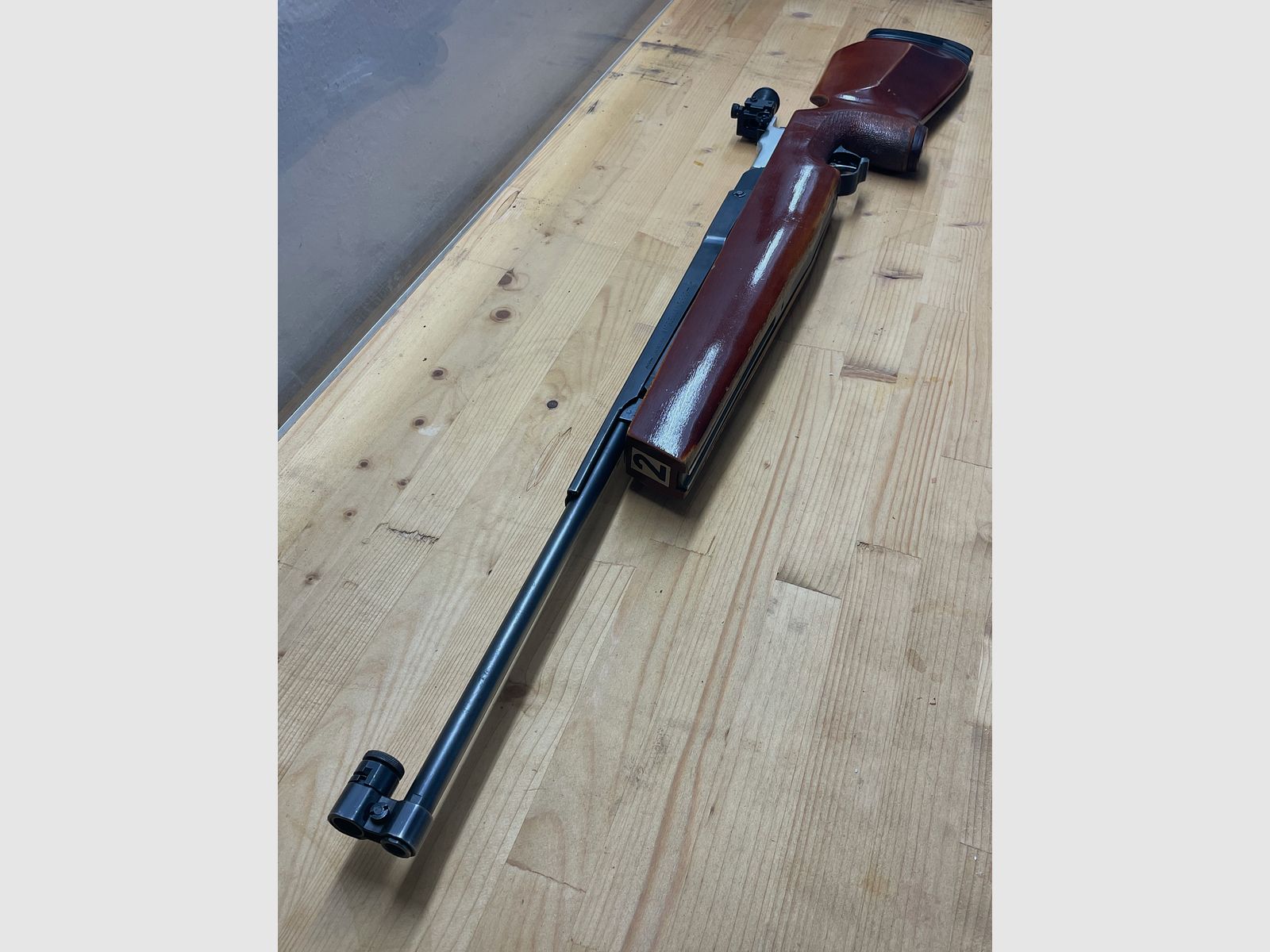 Haenel MLG 550, karabin pneumatyczny, NRD