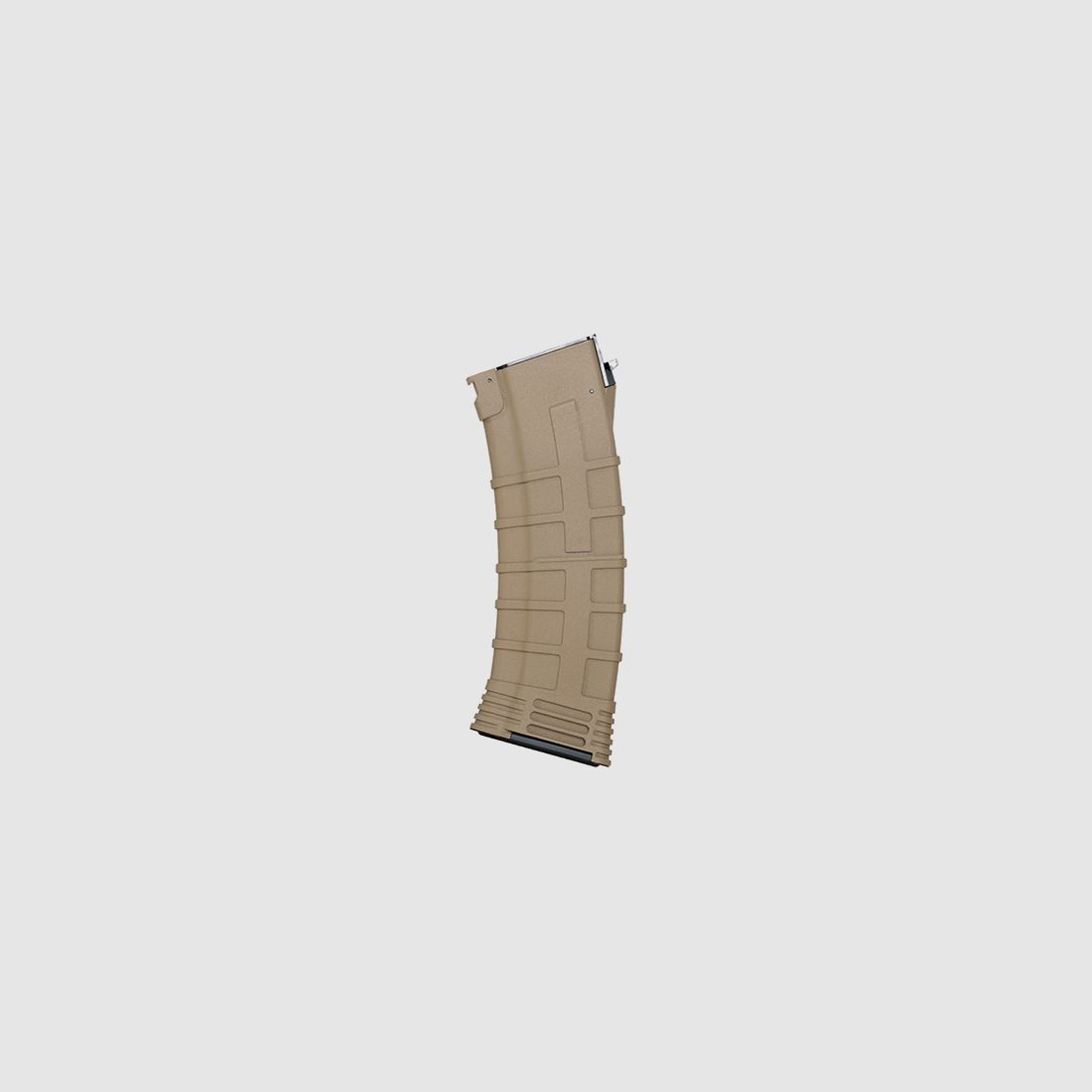 130rds AK74 Reinforced Polymer Midcap Magazin, Dark Earth