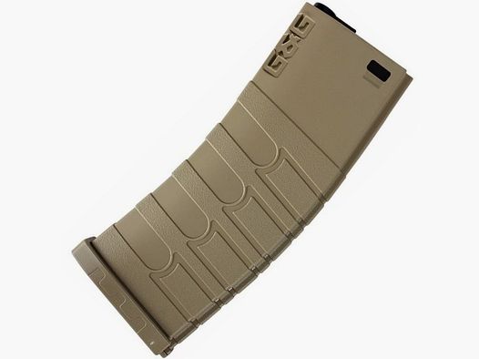 G&G M4 Polymer 120 Round Midcap Airsoft Replacement Magazine (tan)