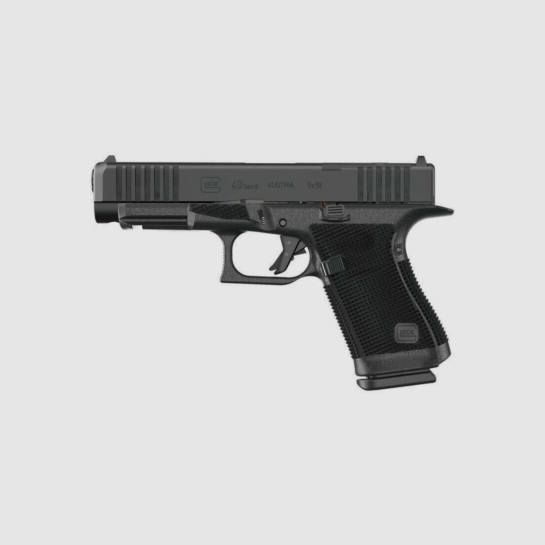 Glock Halbautomatische Pistole GLOCK Pistole G49 Gen6, OR, FS, 9 mm Luger, Standard Crossover