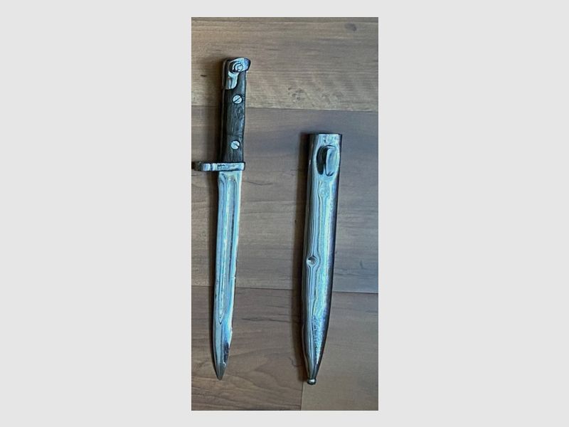 Liquidation of my collection: DWM Mauser Vergueiro Mod. Portugal 1904 -39, caliber 8x57JS, single loader, complete in untouched military stock, royal crest Carlos I perfectly preserved including bayonet