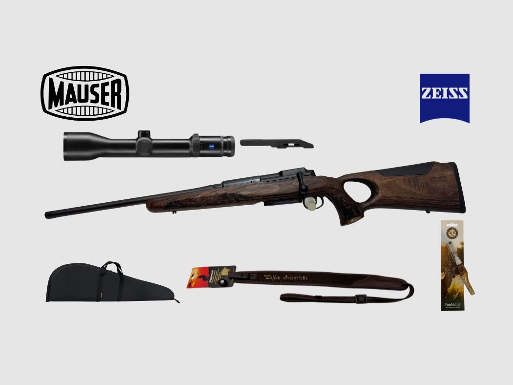 MAUSER 25 Max LINKSAUSFÜHRUNG Zeiss HT