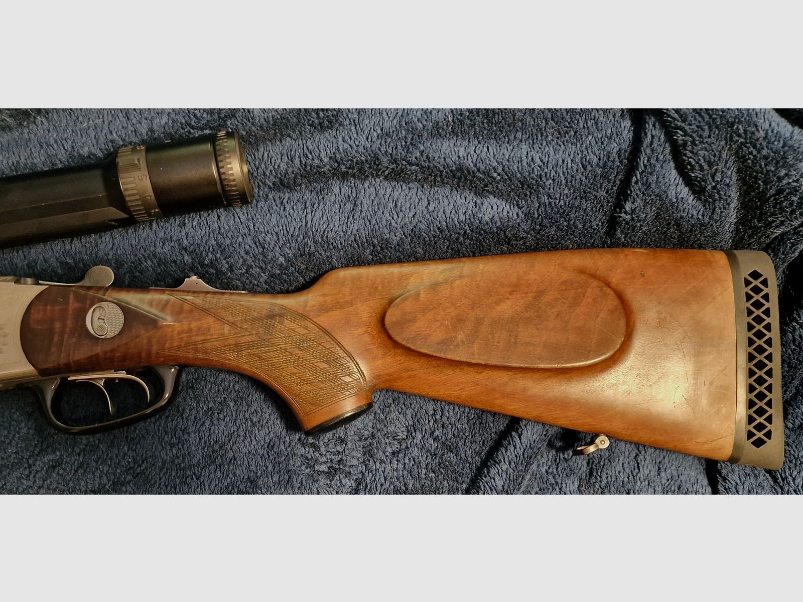 Bergstutzen Blaser B75 7x65R .22 Hornet Zeiss Diavari 3-12x56 