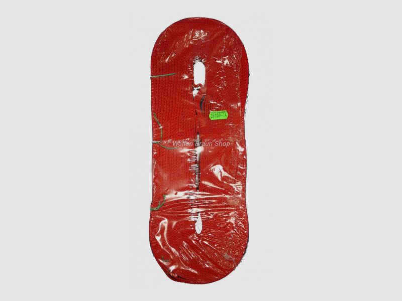 FRITZMANN Schweißleine aus Gurtband mit Bolzenhacken, Farbe: rot