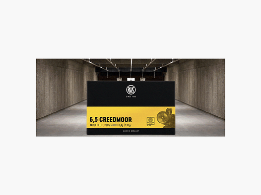 RWS 6,5mm Creedmoor Target Elite Plus 8,4g / 130grs 20pcs.