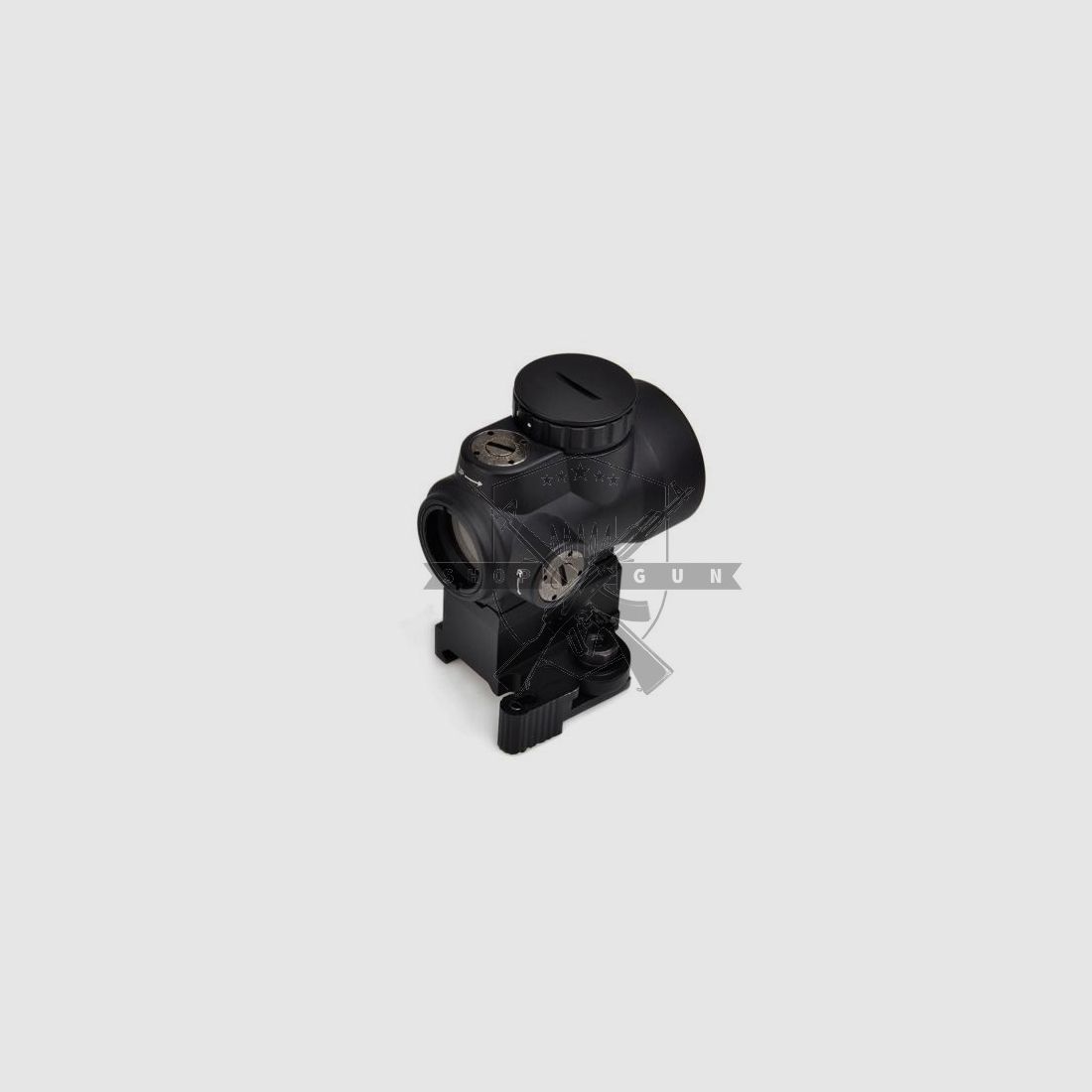 MRO-Style Red Dot mit QD Riser & Low Mount (BK)