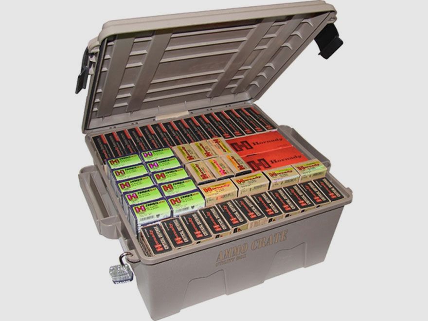 MTM scatola per munizioni ACR8-72 terra scura