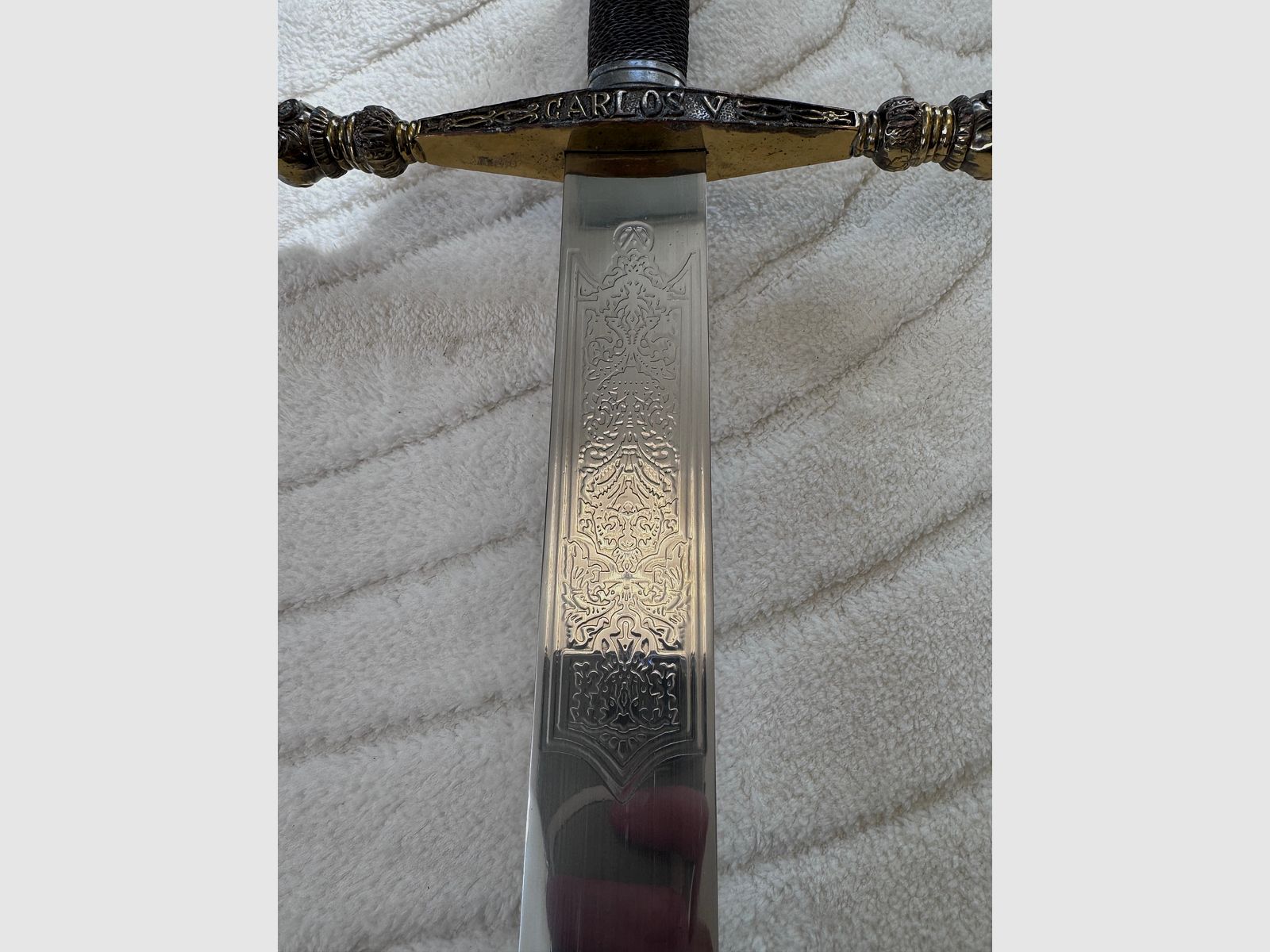Zierschwert „Carlos V / Carolus Divus“ mit Scheide
