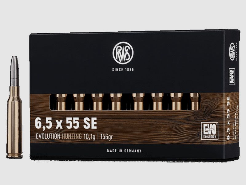 RWS 6,5x55Schwed EVO 10,1g - 156gr.